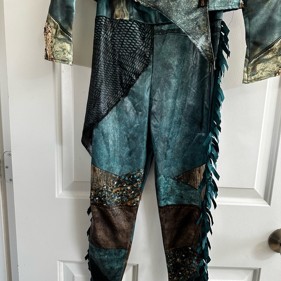 Youth Small Uma Costume. 2 pieces - sleeveless jumpsuit and jacket. Never worn. - Picture 2 of 3